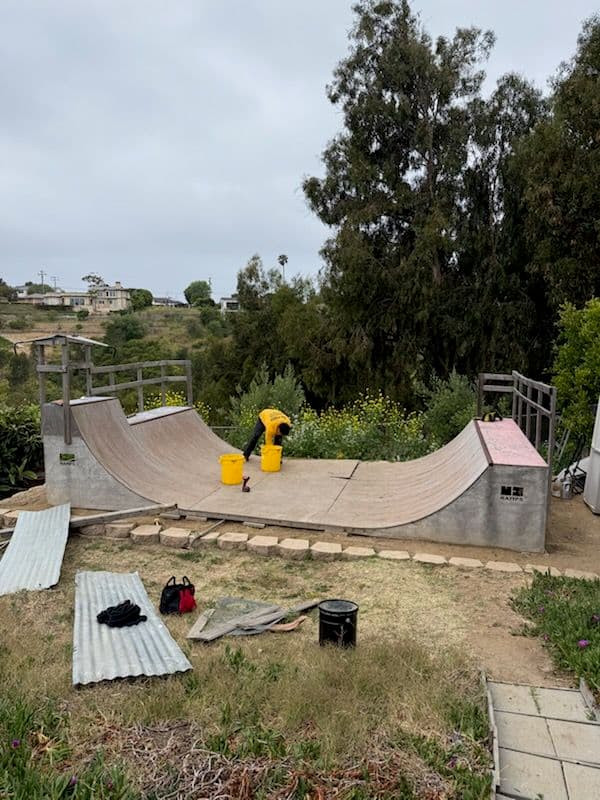Project Skate Ramp Removal Creates Fresh Backyard Oasis image